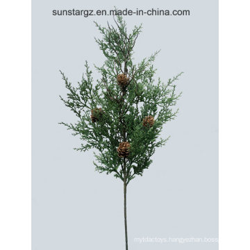 PE Plastic Cypress Pine Artificial Plant for Christmas Decoration with SGS Certificate (50269)